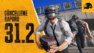 31.2 Güncelleme Raporu - Taego Harita Güncellemeleri, Antrenman Modu İyileştirmeleri | PUBG TR