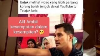 Dato Alif Main Cakap Je tak Fikir pon perasaan orang lain