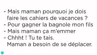 "Chhht ! Tu te tais. Maman a besoin de se déplacer." 😂 - David Castello-Lopes | "Depuis quand?"