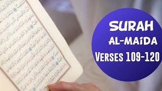 Surah Al Maida Verses 109-120 with Tajweed | Treasure of quran #quranpak