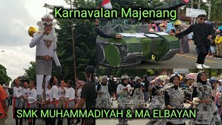 KARNAVALAN KOTA MAJENANG | SMK MUHAMMADIYAH & MA ELBAYAN #hutri77 #majenang #safilatv