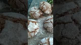 biscoito🍪 craquelado de chocolate já experimentou essa delícia?¿?