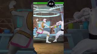 White ninja ranger shorts #powerrangers #mightymorphinpowerranger #gamer #game #gameplay #youtube