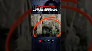 MUNCUL HANTU KEPALA DI AIR #shortsviral #horror #misteri #scarry