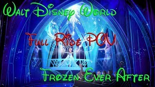 Frozen Ever After FULL RIDE POV Epcot Walt Disney World