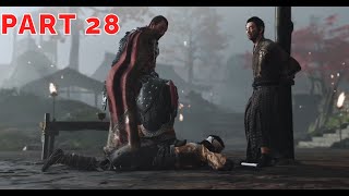 Ghost Of Tsushima Walkthrough Gameplay Part 28 (Hard) - A Reckoning in Blood