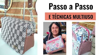 Passo a Passo e Técnicas  multiuso - Bolsa Rebeca