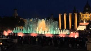 Magic Fountain of Montjuïc, Barcelona, Spain