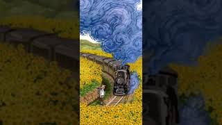 Starry Starry Night-Vincent van Gogh, animation artist Iranian artist Alireza Karimi Moghaddam