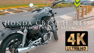 Honda CB350 H´ness | Via de Mosquera - La Mesa Colombia | P. O. V. Sound 4K | #honda