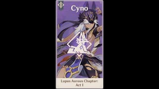 Cyno Story Quest | Lupus Aureus Chapter: Act 1 | Sands of Solitude | Jap/Eng | Genshin Impact