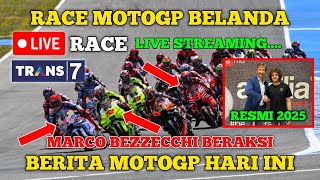 LIVE STREAMING 🔴 MOTOGP HARI INI, BERITA MOTOGP TERBARU, MARCO BEZZECCHI KE APRILIA DAMPINGI MARTIN