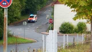 NEF Rotenburg auf Einsatzfahrt (Zusammenschnitt)