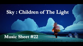 My First Music Sheet and Perfect Score || Sky: Children of The Light