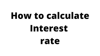 How to calculate interest rate | સાદું વ્યાજ  એટલે સશુ? | what is simple interest