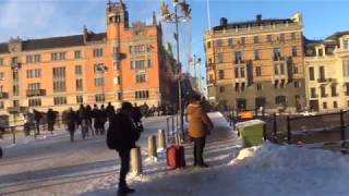 Sweden: Entrance to Royal Palace in Stockholm