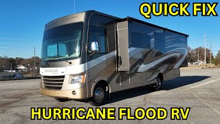 Hurricane Flooded RV Ivan Drives it Back From Florida Back To The Shop