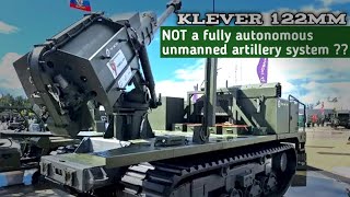 Russia tests prototype of the Klever 122mm , a new Russian-made unmanned howitzer