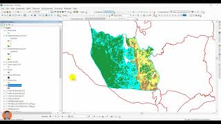 Overlay flood area and land cover in Arcgis