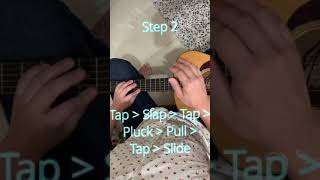 Lap Tapping (w/ Acoustic Guitar) Tutorial | Testing in shorts