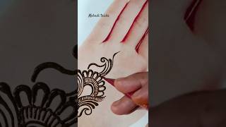 simple arabic mehndi design ❤ | Mehndi design #shorts