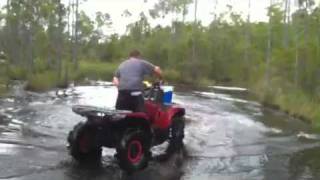 Gator trail ride with the crew