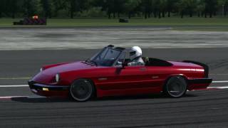 Assetto Corsa - New car mod test - 86 Alfa Romeo Spider Quadrifoglio + Download