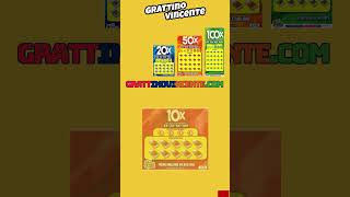 Gratta e vinci VINCI 10X #shorts #shortsvideo #grattaevinci #grattaevincionline #casinoonline