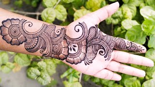 Simple 😍And Easy😍Mehndi Design For Front Hand||Arabic Mehndi Design||New Mehndi Design