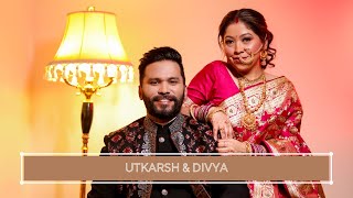 Utkarsh // Divya || Reception Teaser || 5 One Studio