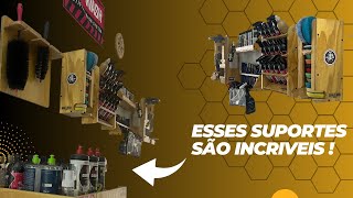 Como organizar seu espaço com os incríveis suportes da Krakoss Garage Solutions!