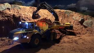 THS VOLVO RC CONSTRUCTION MACHINES  * DUMPER A40F * EXCAVATOR 480D