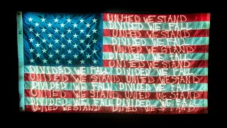 Light Painting "United We Stand"