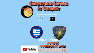 AO VIVO | Jogo de Basquete Feminino Adulto entre Grajaú TC x Jacarépagua TC pela Liga MC