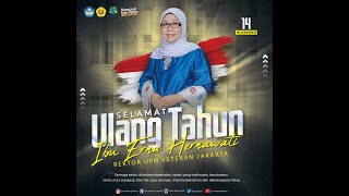 Ucapan Ulang Tahun Rektor UPNVJ