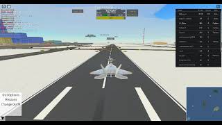 Takeoff and landing in the fastest military jet