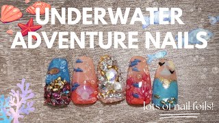 Underwater Adventure Nails | #nailart