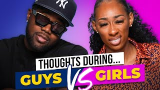 HOW GIRLS THINK VS GUYS! SUPER ENTERTAINING! |LALAMILAN