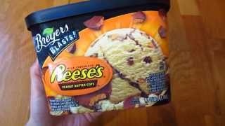 Breyers Ice Cream - Reese's Peanut Butter Cups Unboxing