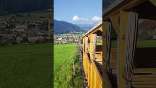 Funicular Railway in Stansehorn, Switzerland