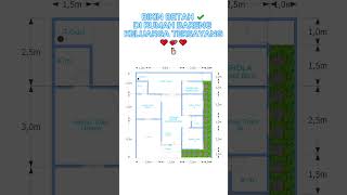 BIKIN BETAH DI RUMAH BARENG KELUARGA TERSAYANG ❤💕❤ , Ruamah 9x10 meter #shorts  #rumah