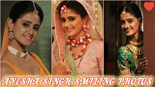 Ayesha Singh Smiling Photos 💜💛