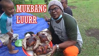 mukbang di bukit surga karangasem bali part 2