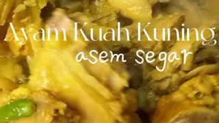 Ayam kuah kuning #ayammerah #ayamkampung #ayamkuahkuning #pamulangfoodies