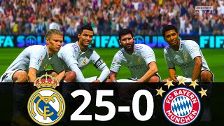 MESSI, RONALDO, MBAPPE, NEYMAR, ALL STARS | REAL MADRID 25-0 BAYERN