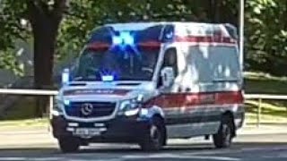 *VERY RARE* *HORN* Children Transport Ambulance Responding in Tartu