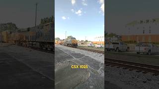 CSX I025 in Athens #csx #csxt #horns #athensalabama @CameraBryan #trainvideo #railfan #railfanner