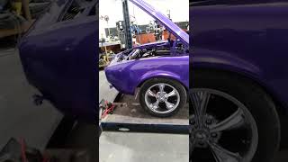 1967 Chevy Camaro, LS Twin Turbo,ITS PAINTED!!...HOK Candy Purple Over silver metallic with pearl...