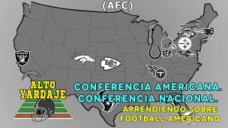 CONFERENCIAS Y DIVISIONES | ¿Cómo se dividen los equipos en el fútbol americano?