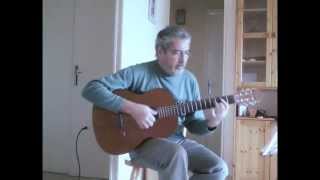 Blowing in the wind - easy guitar.